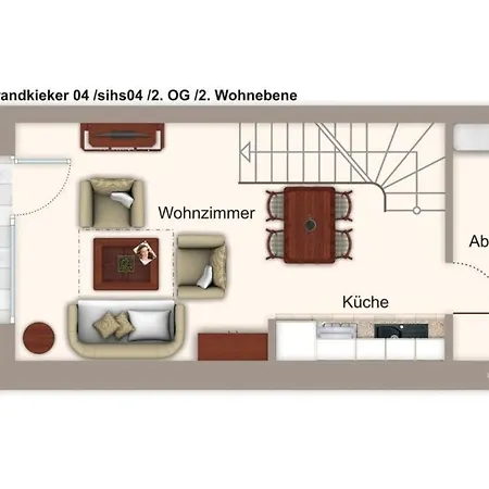 Apartment Hus Strandkieker Hus Strandkieker 04